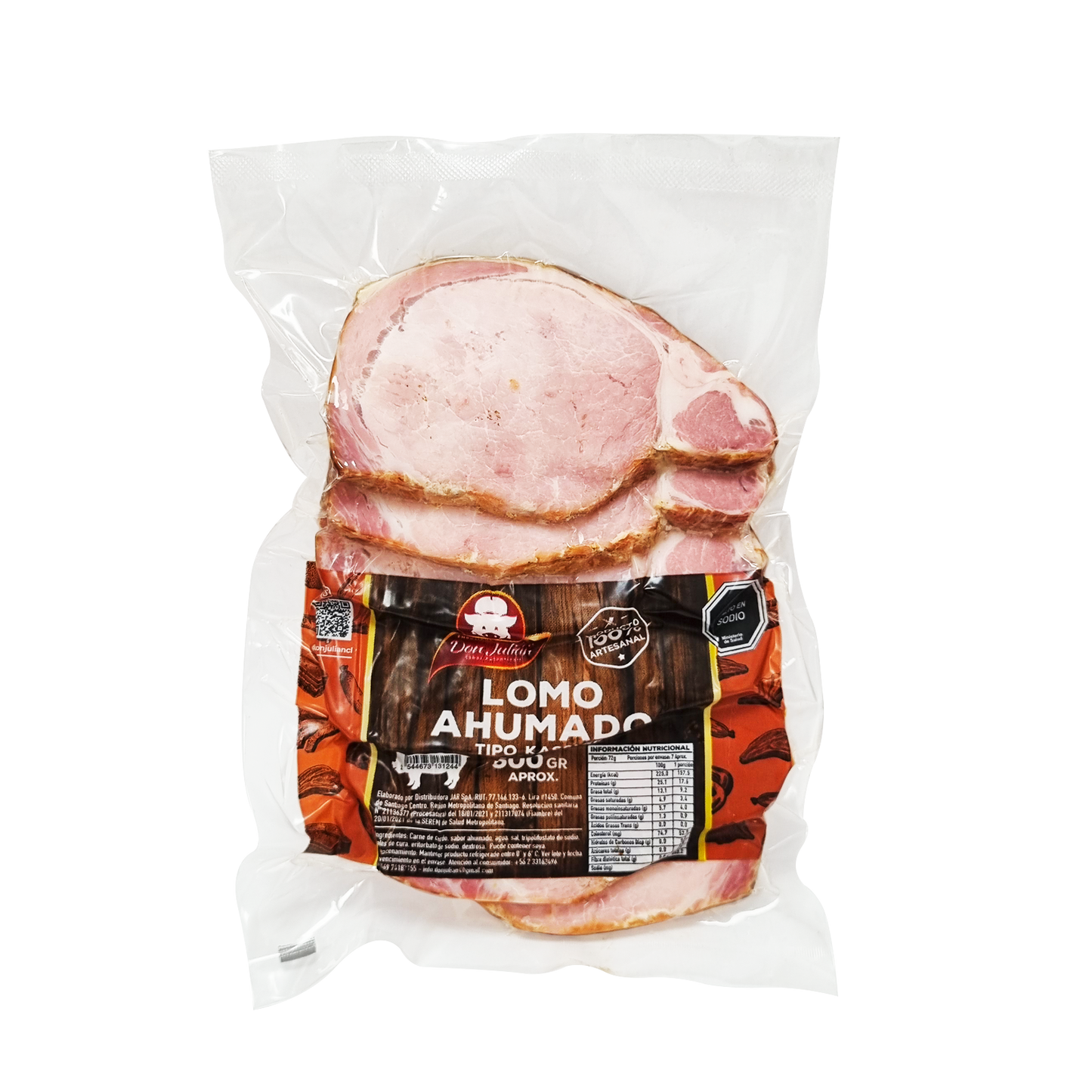 Lomo ahumado (500 gr)