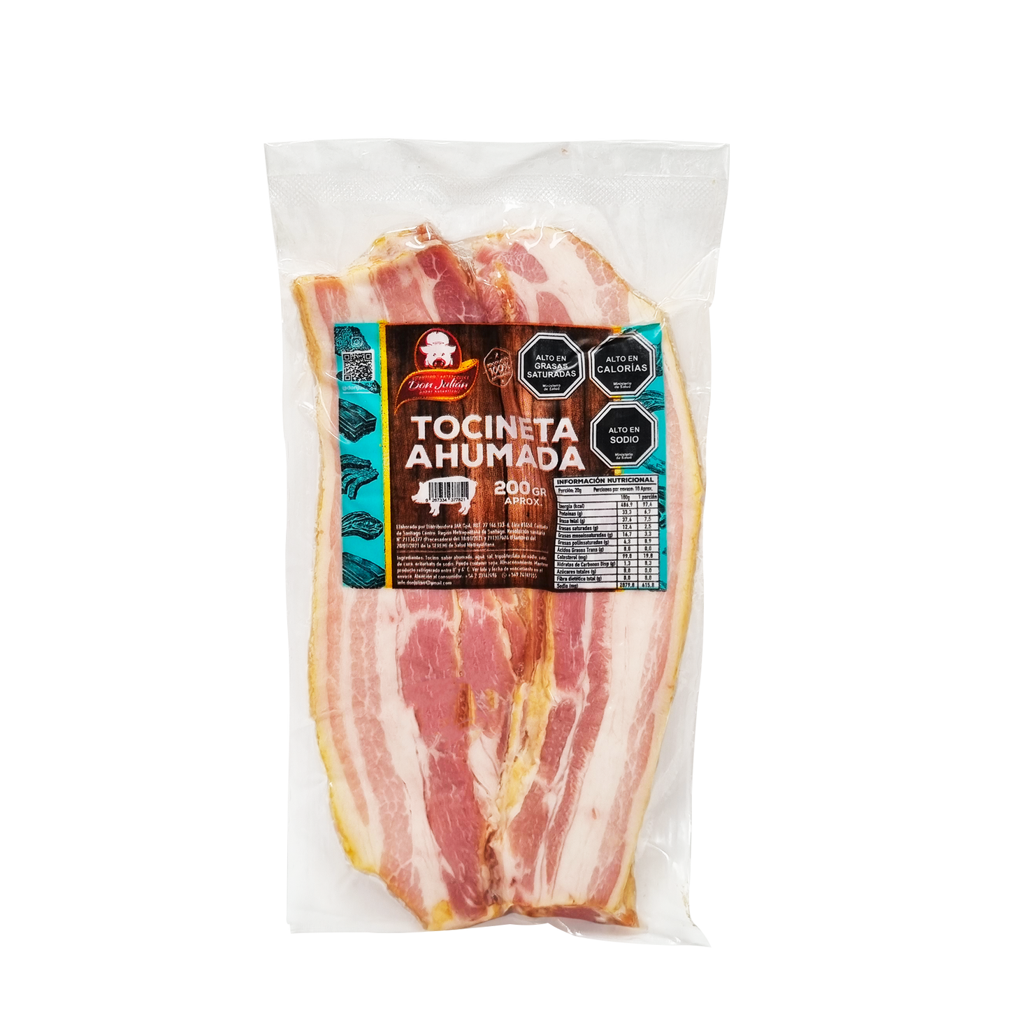 Tocineta Ahumada (200gr)
