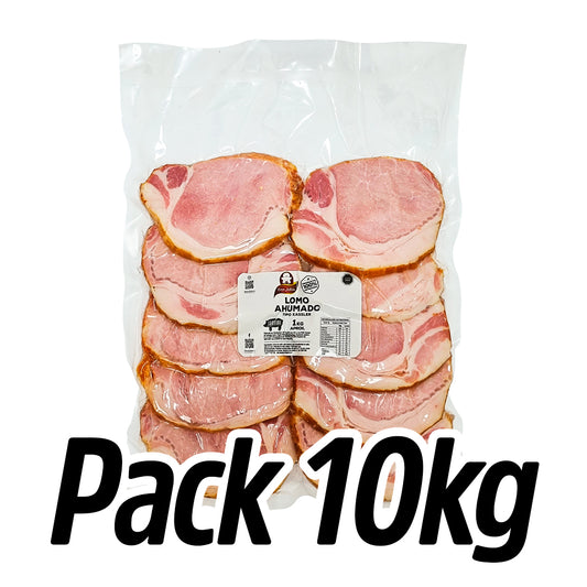 Pack 10kg Lomo Ahumado Premium