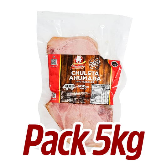 Pack 5kg Chuleta Ahumada